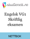 Engelsk VG1 skriftlig eksamen Engelsk VG1 skriftlig eksamen