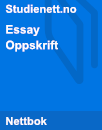 Essay | Oppskrift Essay | Oppskrift