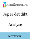 Jeg er det dikt | Analyse Jeg er det dikt | Analyse
