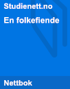 En folkefiende | Analyse En folkefiende | Analyse