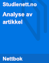 Analyse av artikkel Analyse av artikkel