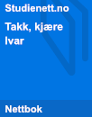 Takk, kjære Ivar | Norsk hovedmål | Vår 2017 Takk, kjære Ivar | Norsk hovedmål | Vår 2017